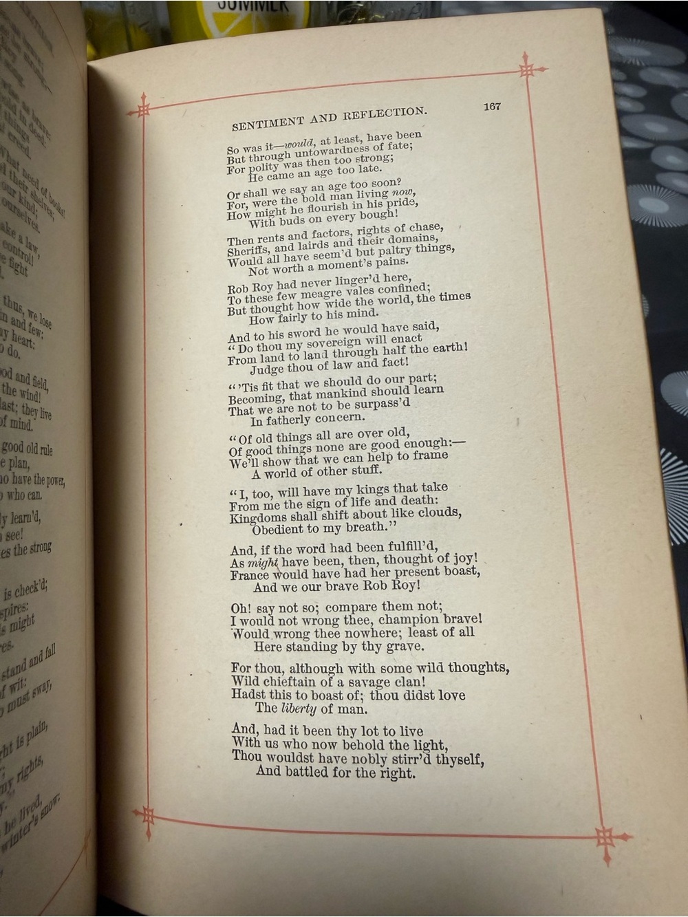 The Poetical Works of William Wordsworth Hardcover Gilded Edges Cica 1885 - Picture 8 of 8